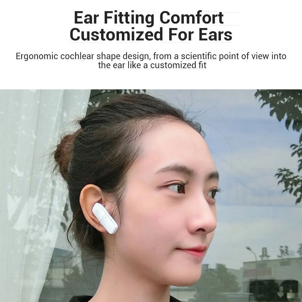 Description Picture 3 of itemBluetooth Headset Stereo Wireless Earplug Noise Reduction Unilateral Business Headset Tws Mini Portable M165 4.0 Sports