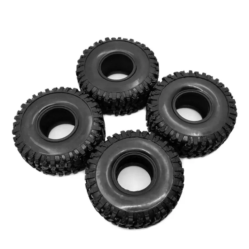 

4 шт. 120 мм 1,9 дюйма резиновые шины для колес 1:10 RC Rock Crawler Axial SCX10 90047 D90 D110 TF2 для фототехники W121