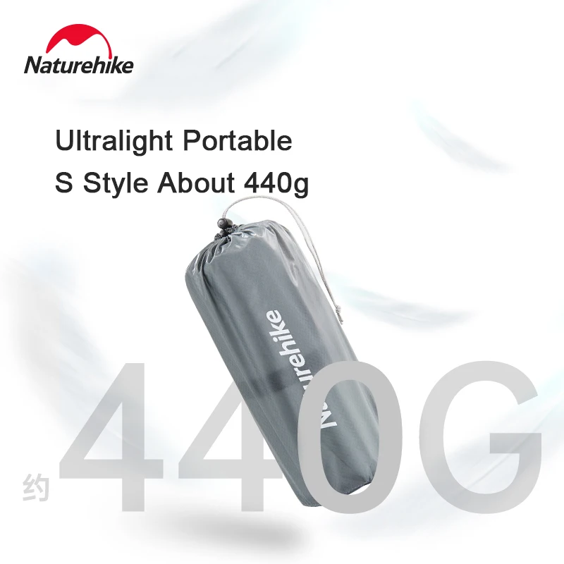 네이처하이크 R 5.8 팽창식 매트, 초경량 7cm 두께, 야외 캠핑 하이킹, 따뜻하고 편안한 에어 패드, 데일리 레저 휴식 도구