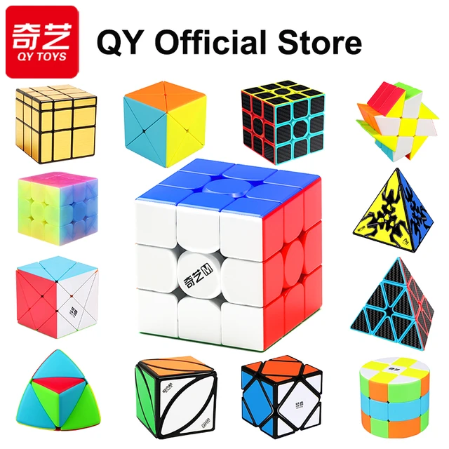QiYi 3x3 2x2 Rubick Magic Cube Professional 3x3x3 Speed Puzzle 3×3 2×2  Children Toy Free Shipping Rubix Hungaria Cubo Magico, cubo mágico 