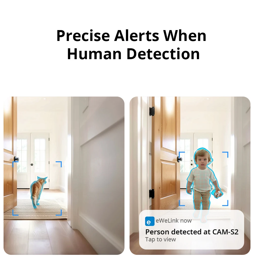 CAM Slim Gen2 CAM-S2 080P HD WiFi Smart Security Camera Two-Way Audio Scene Link