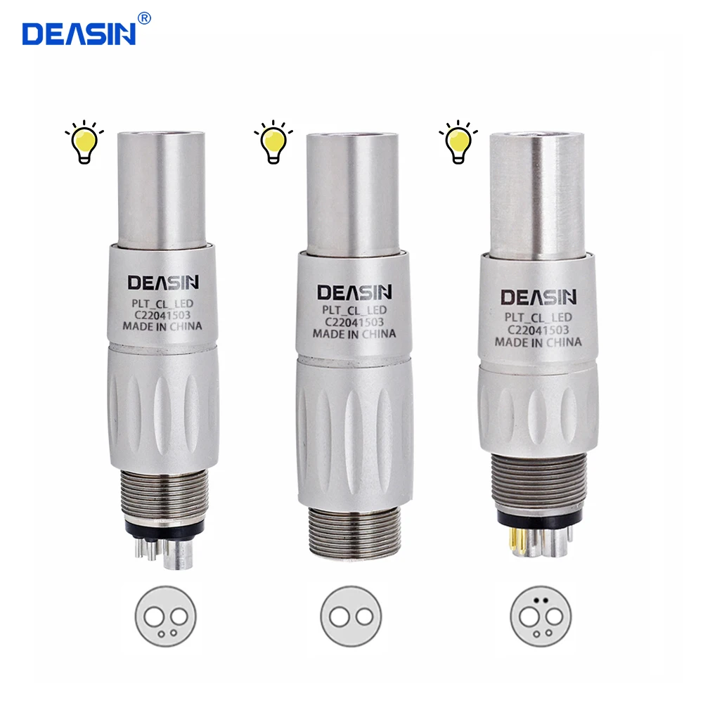 

Dental 2/4/6Hole N Quick Coupler Dental Fiber optic Quick Coupler Coupling Dentist Air Turbine Materials DEASIN