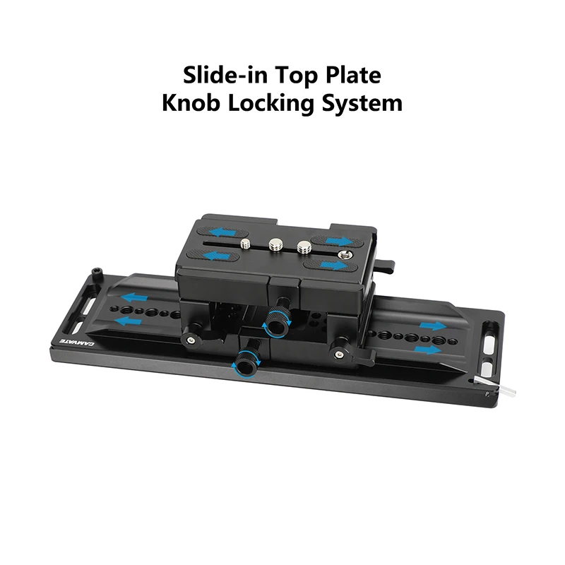 Camvate-arri Dovetail Placa Clamp Grupo qr Deslizante Baseplate 15 Milímetros Estúdio Varas para Dslr Câmera Rig Ombro Tripé Cabeça 12 - Image 4