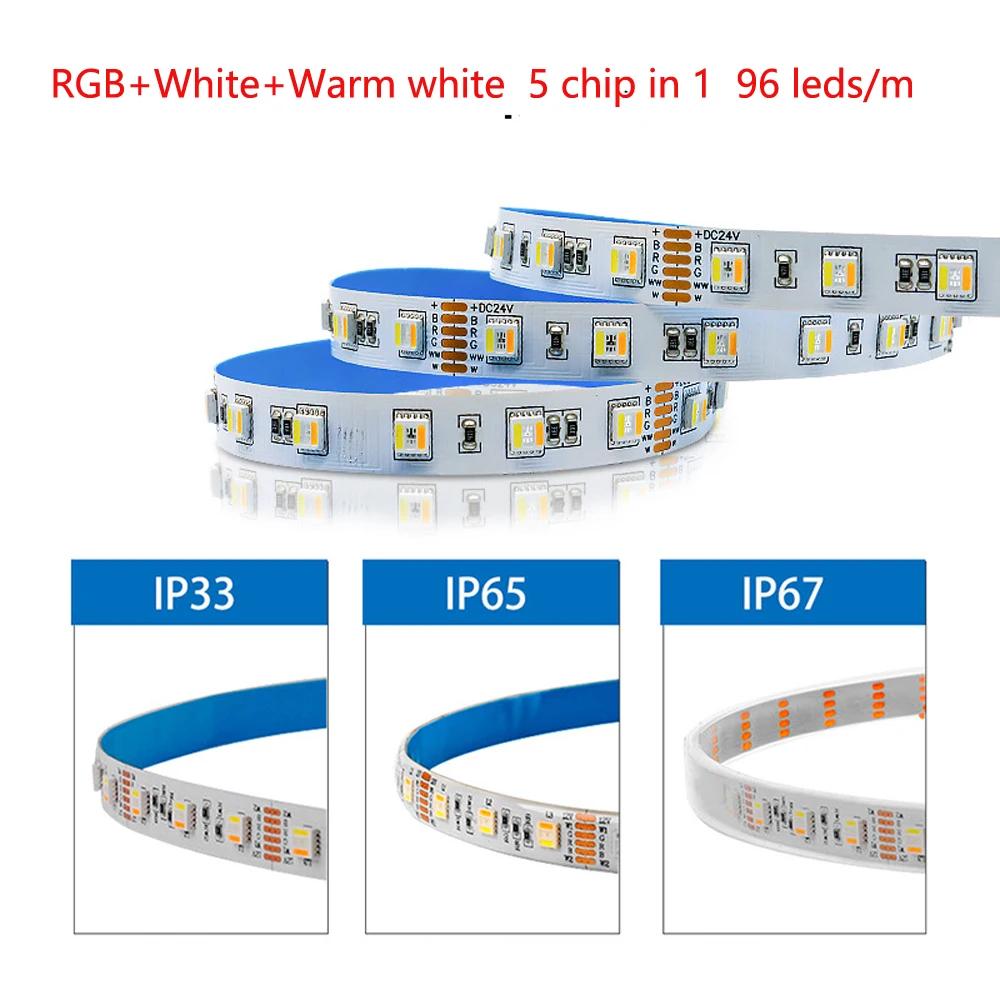 Tira LED 12v RGB SMD 5050 IP65 60Leds/m 14,4W/m 1152lm/m 5m