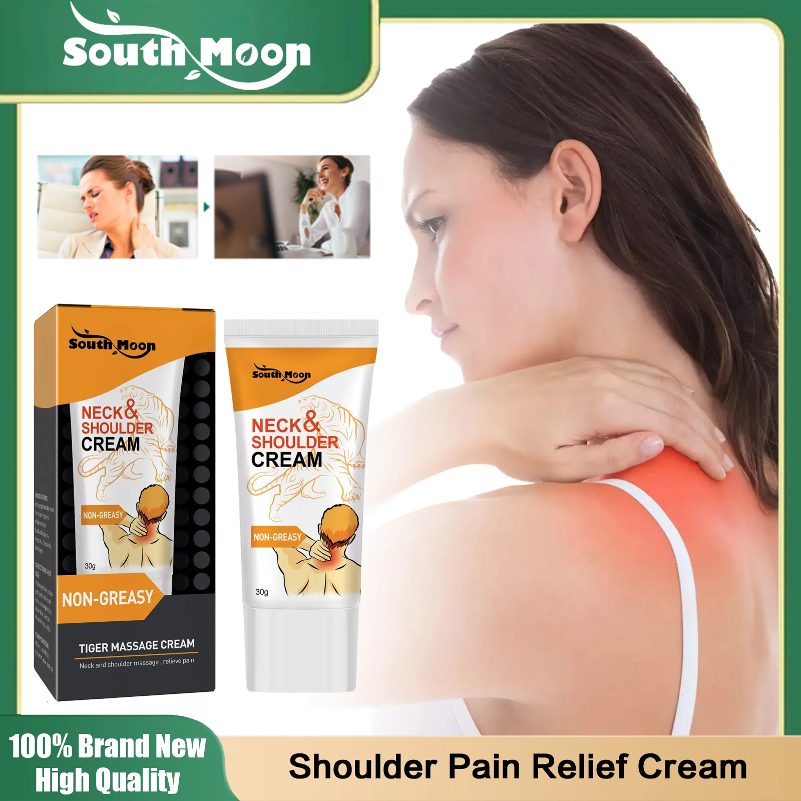 

Shoulder Analgesic Ointment Neck Back Waist Arthritis Pain Relief Treat Synovitis Frozen Shoulder Relax Muscles Painkiller Cream