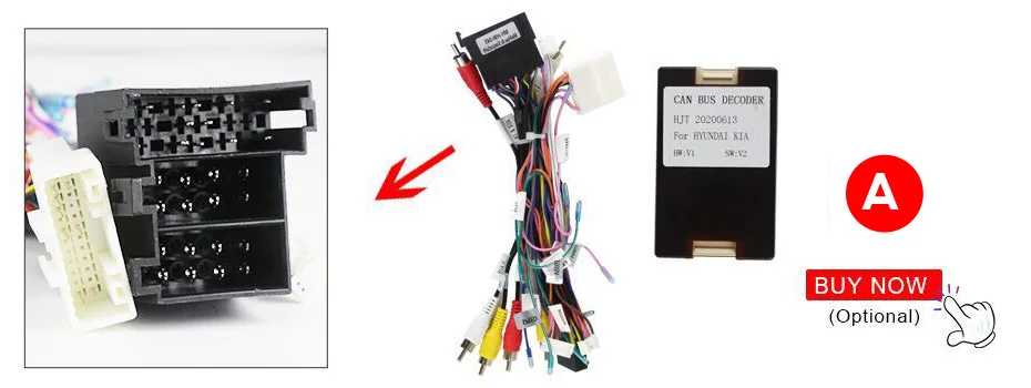 Optional cable canbus for Kia Sportage 3