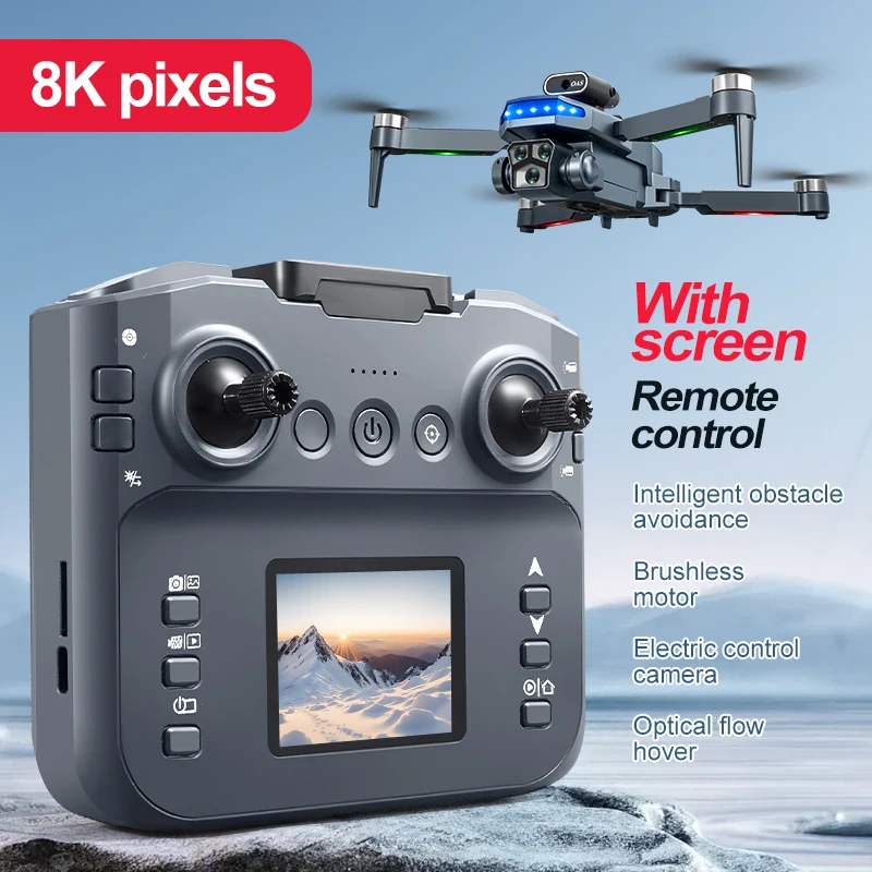 P18 New RC Drone Dual 8K camera drone obstacle avoidance quadcopter electronically controlled professional Drone Kid Gift Toys 1