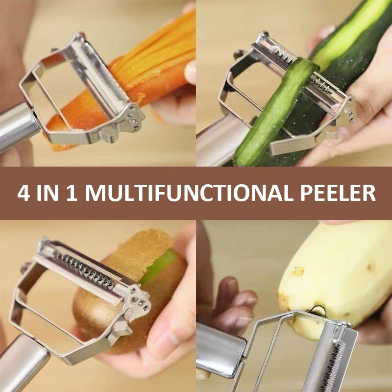 Kitchen Vegetable Peeler MultipleFunction Fruit And Vegetable Peeler