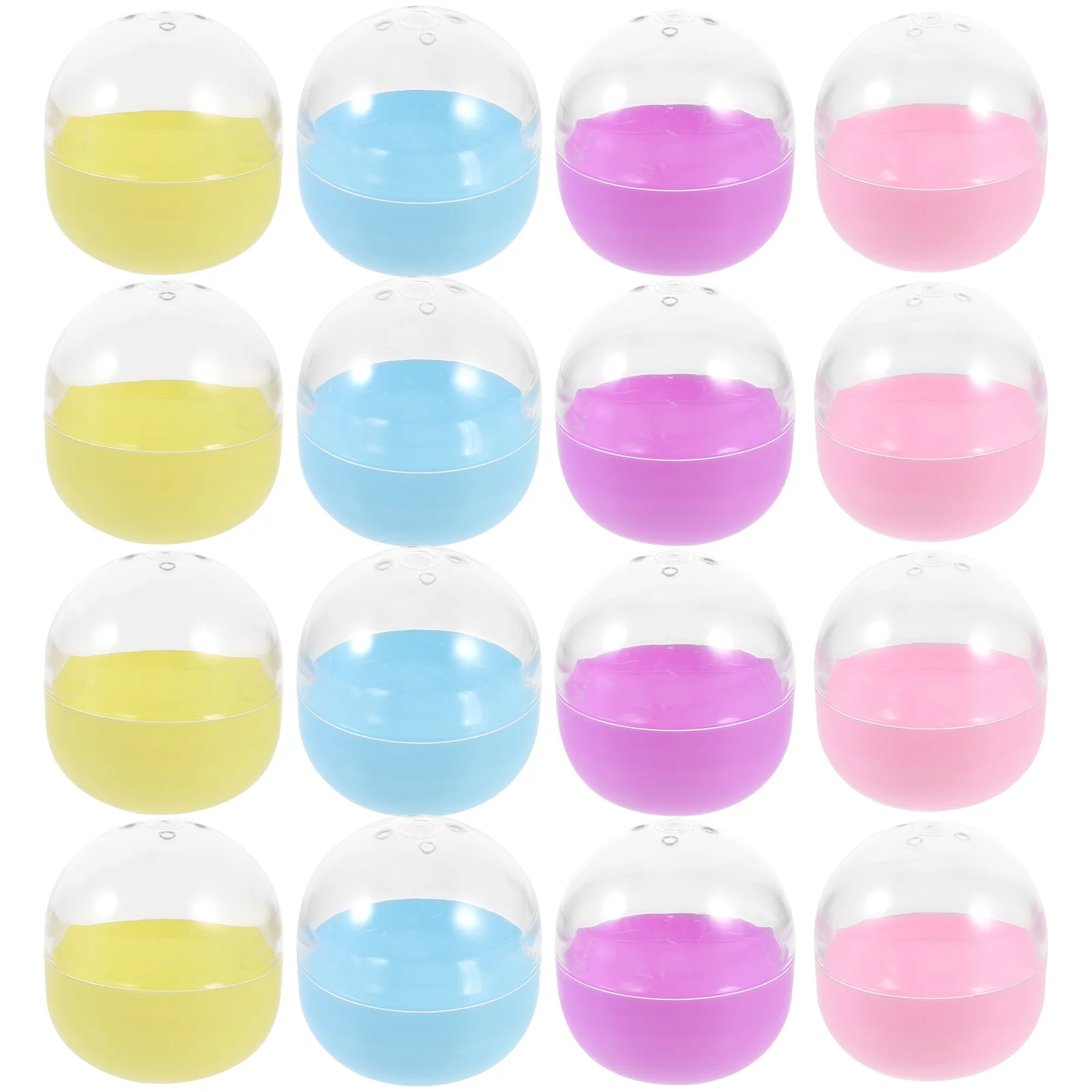 

DIY Crafts Ball Shell Christmas Candy Containers Gumballs Vending Machine Capsules