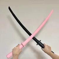 3D Gravity Knife Katana Stretchable Cos Decompression Creative Retractable Katana Toy 3D Printing Gravity Sword Gifts For Friend 1