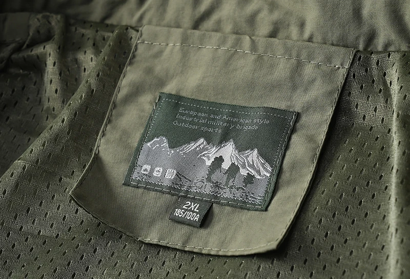 Neue Windjacke männer Klettern Feld Jacken Taktische Mäntel Oberbekleidung Wasserdichte Taktische Jacke Mantel Männer Jagd Angeln Kleiden – Detail 19