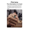Smart Ring R08 Blood Oxygen Pressure Health Monitor 5ATM Waterproof Health and Sleep Monitor With Charging Case for Phone 3