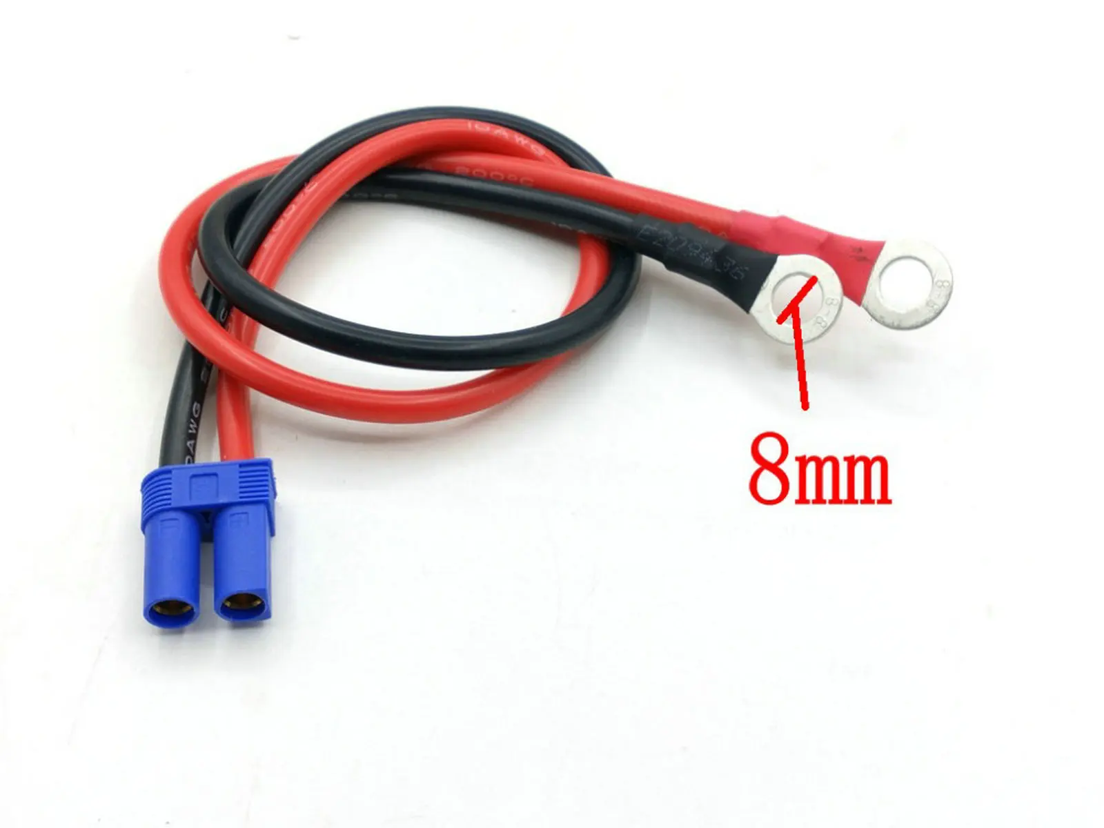 Power Supply Terminal Battery Charger to EC5 female 10awg cable 1PCS