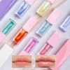 Private Label Clear Lipgloss Full Color Makeup Plumping Lip Oil Moisturizing Waterproof Lasting Lip Gloss Cosmetics Custom Bulk 2