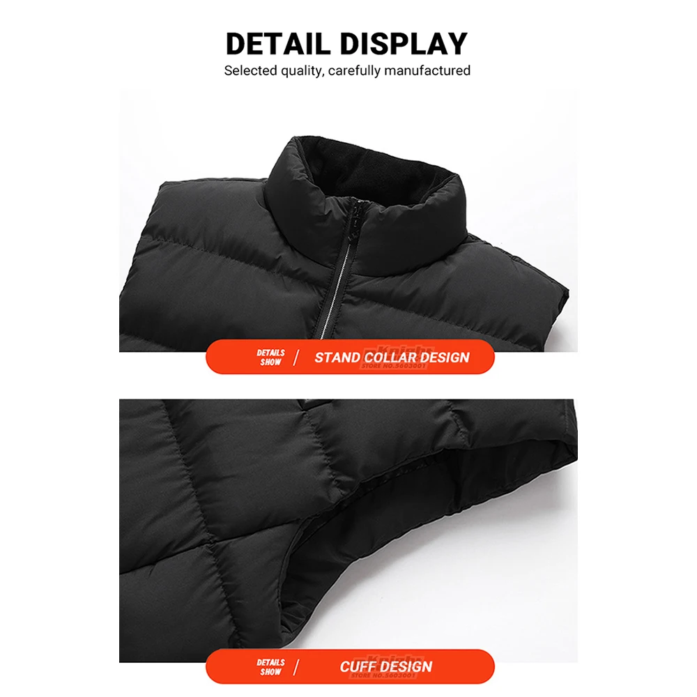 11Areas Self Heated vest Heating Vest Men's Women's USB Heated Vest Warm Clothing Motorcycle Camping Washable Winter Thermal