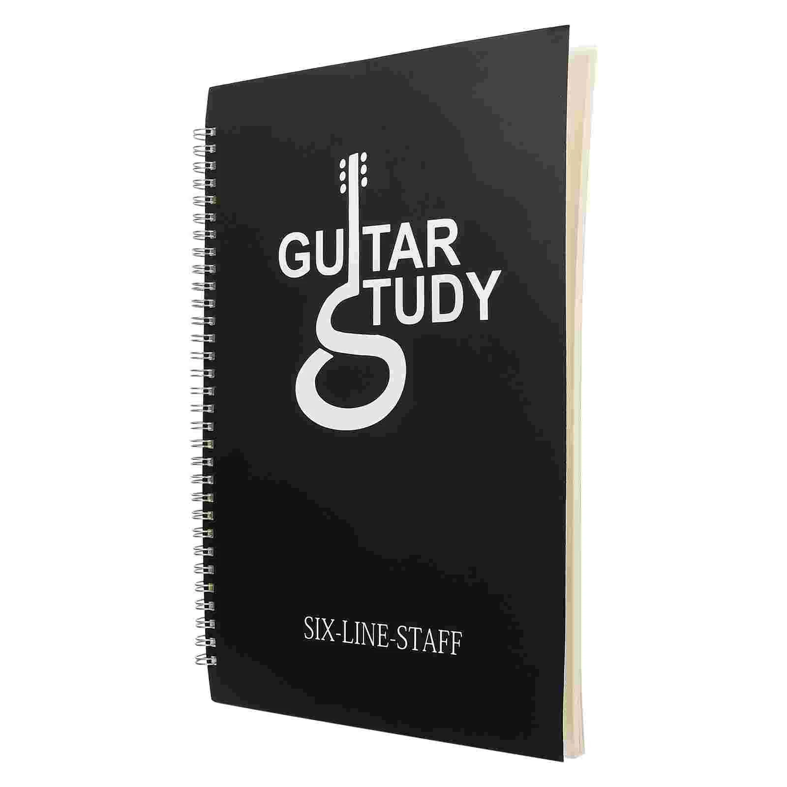 

Guitarist DIY Music Score Notebook Handwritten Guitar Chord Notebook Gift