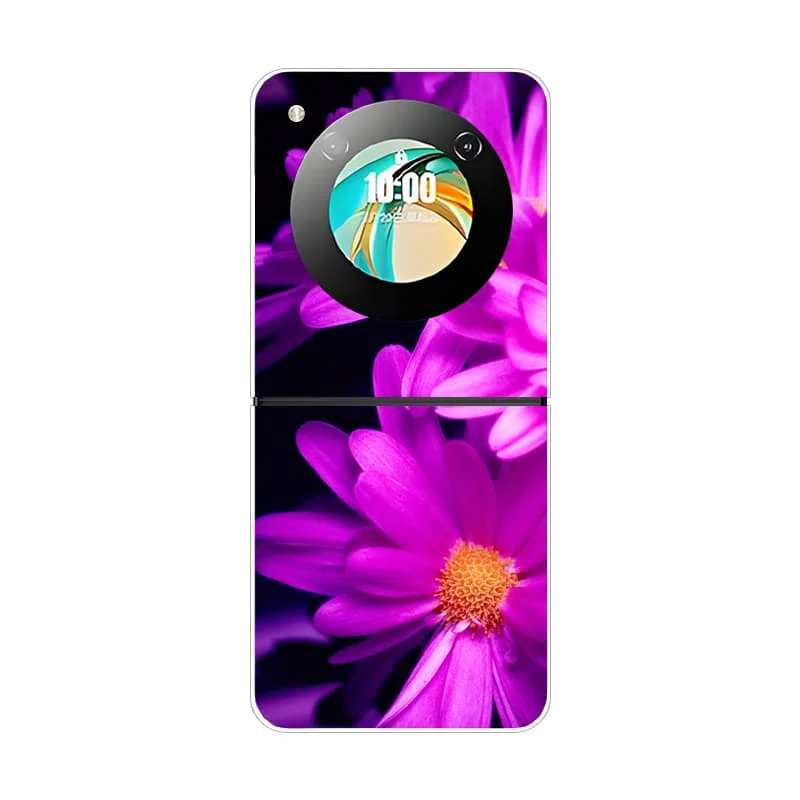 Soft Matte Silicone Back Cover with Fashion Painted Design
