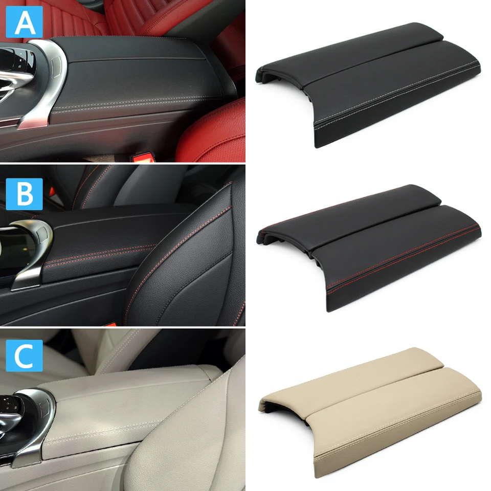 Coperchio della scatola del bracciolo del coperchio della Console del pavimento anteriore centrale dell'auto per Mercedes Benz C classe GLC W205 X253