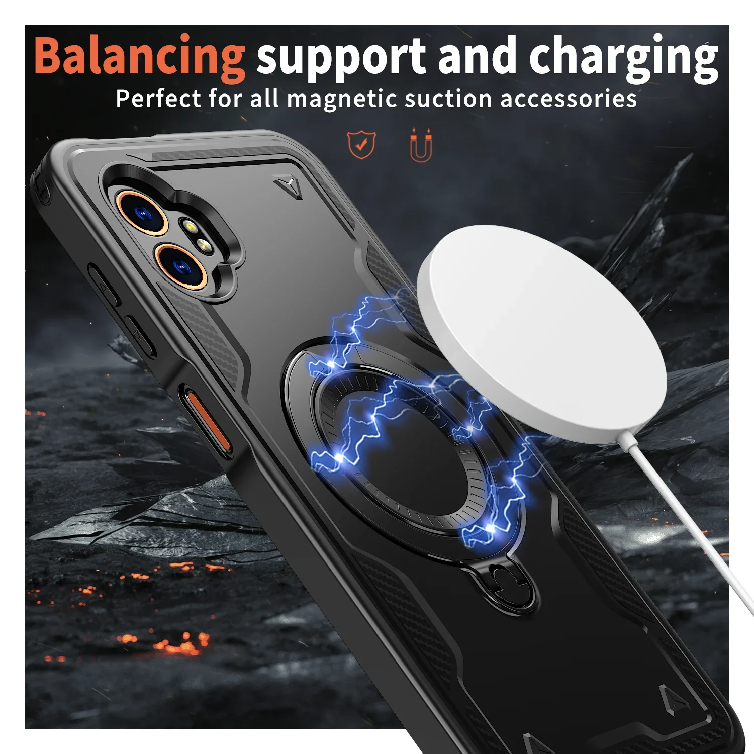 Enhanced Shockproof Stand Phone Case