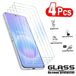 Premium Tempered Glass Screen Protectors - 4 Pack - Galaxy A27 (Transparent)
