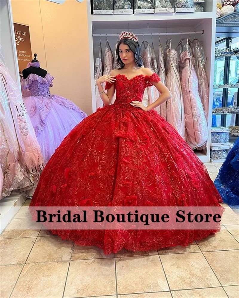 Red Quinceanera Dress- DQ1849 — Danielly's Boutique