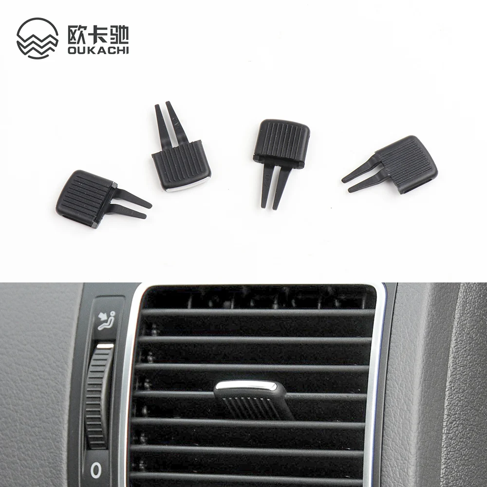 

For VW Touran 05-15 Car Left/Right Front Air Conditioning AC Vent Grille Clip Adjustable Slider 1TD819703A