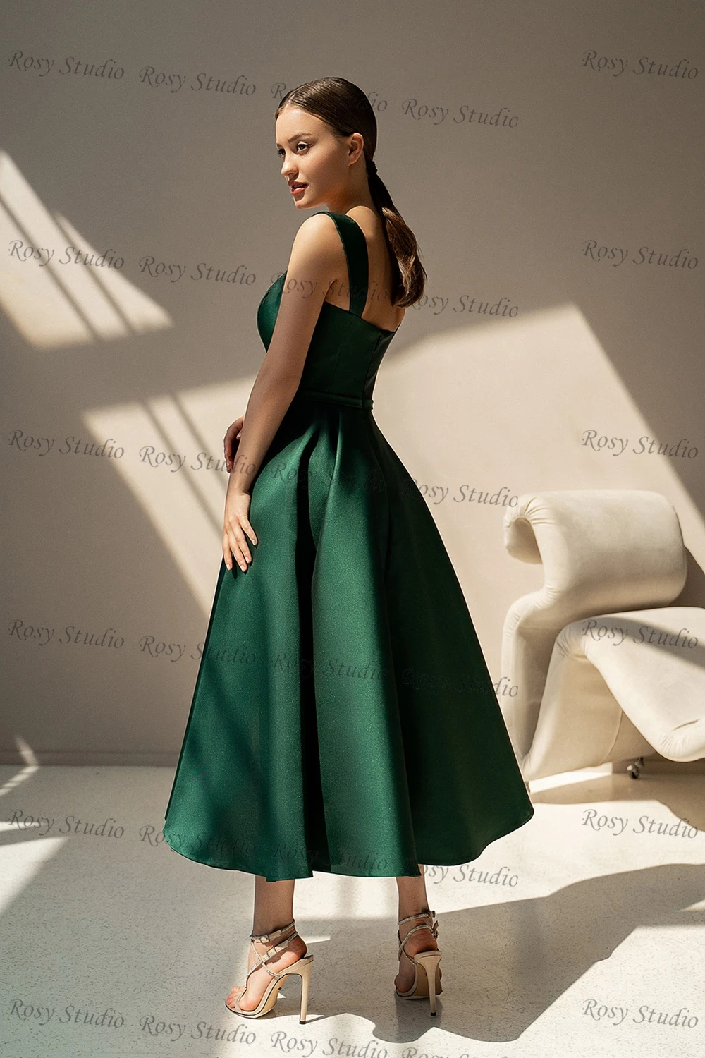 green emerald velvet dress Simple Emerald Green Mermaid Long Evening Prom Dresses, Cheap Sweet 16   LoverBridal