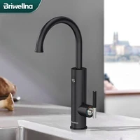 Briwellna chauffe-eau électrique 220V chauffe-eau coulant robinet de cuisine 2 en 1 robinet mélangeur de chauffage de l'eau sans réservoir géyser électrique 1