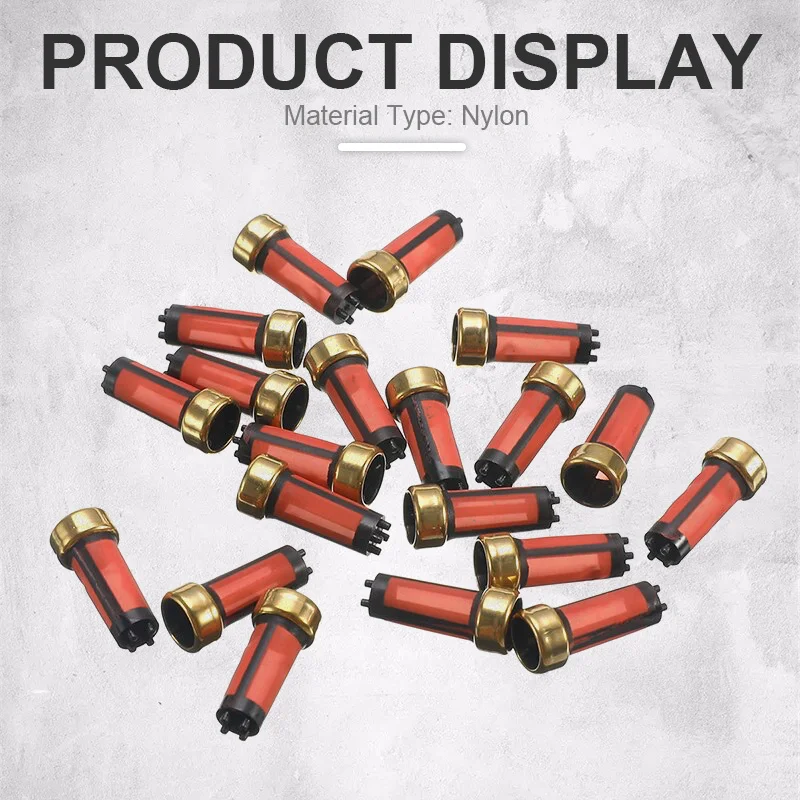 MD619962 Auto Car Petrol Fuel Injector Micro Filter 20 Pieces Fit For Mitsubishi Automobile Spare Parts 14*6*3mm fuel injector cleaner,diesel injector tube,fuel injector removal tool