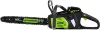 80V 18" Brushless Cordless Chainsaw (Great for Tree Felling, Limbing, Pruning / 75+ Compatible Tools), Tool Only, Black & Green 1