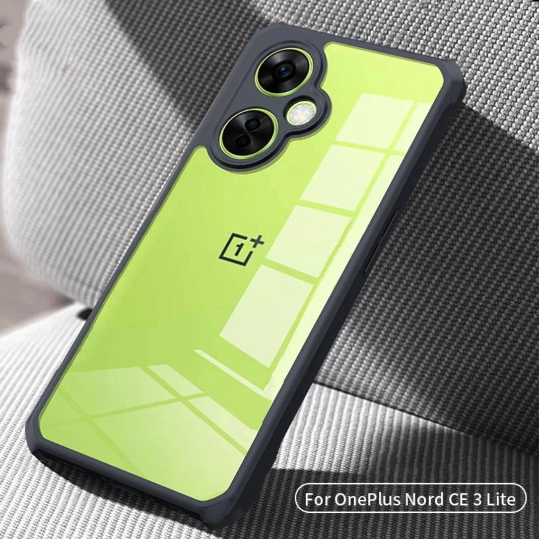 

Clear Case For Oneplus Nord CE 3 Lite Cover For Oneplus Nord CE 3 Lite Funda Hard transparent TPU Shockproof Shell Back Bumper