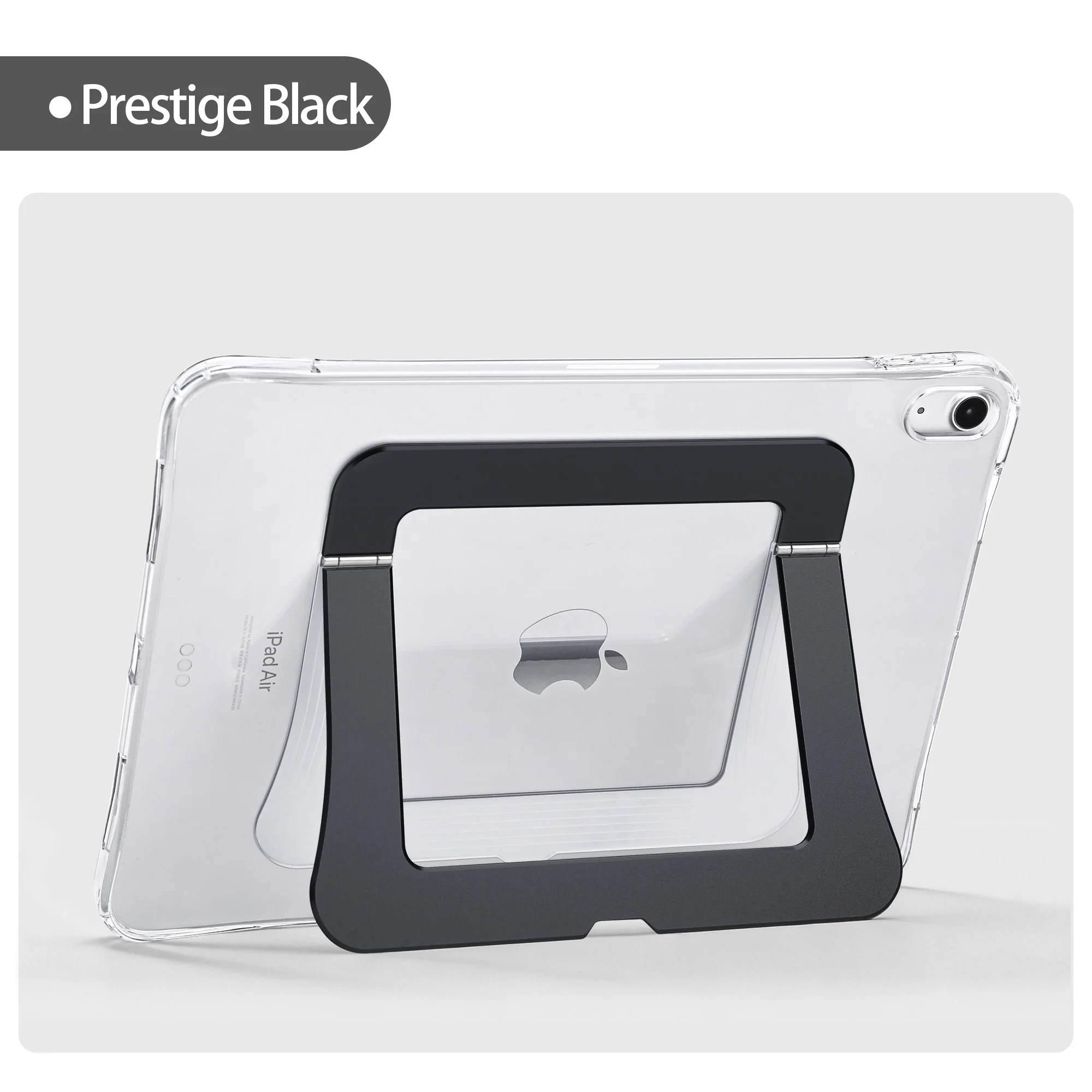 Acrylic Shockproof Stand Case with Multi-Angle Viewing and Magnetic Pencil Support