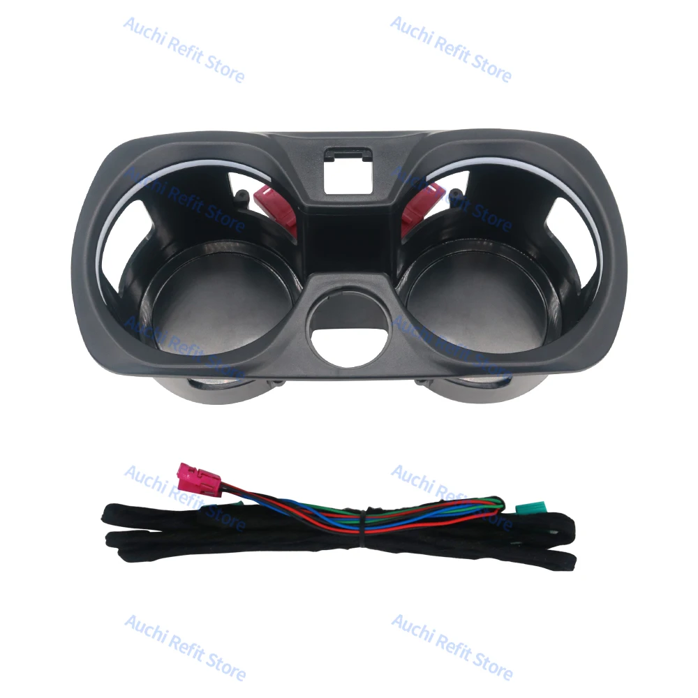 자동차 LED 컵 거치대 램프, 장식 앰비언트 라이트 액세서리, BMW G20 G22 G80 G82 G42 M2 M3 M4 I3 I4, 2/3/4 시리즈, 11 가지 색상