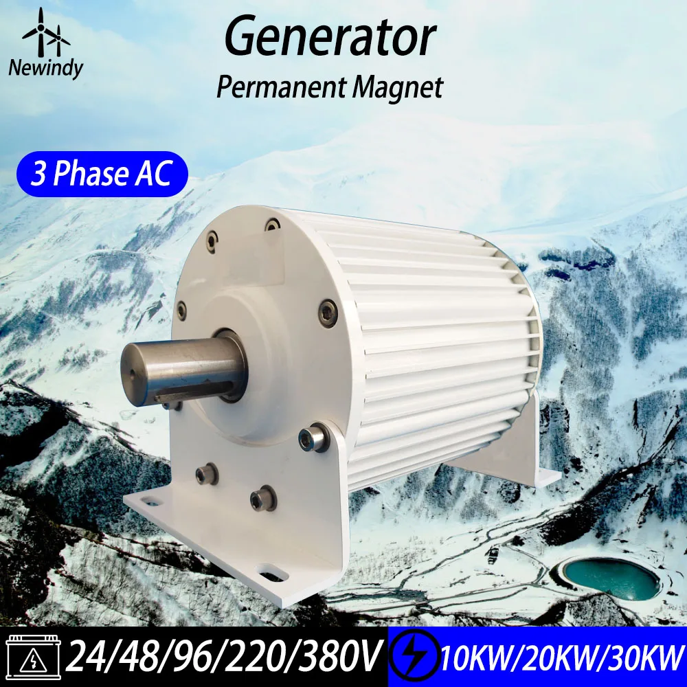 

20KW DIY Wind Turbine Generator Off-Grid System For Home Wind Power