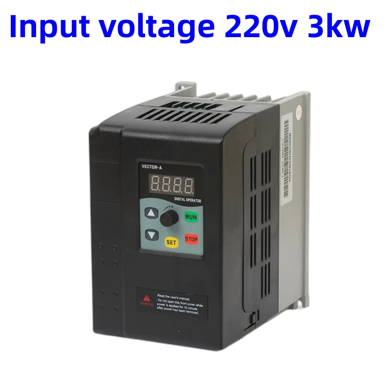 Variable Frequency Drive,PWM control inverter AC220V 2.2KW Single Phase Input Three-phase Output VFD-2.2KW 