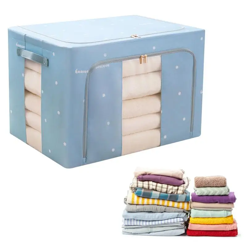 

Foldable Storage Box Large Capacity Clothes Storage Bag Organizer Clean And Dust-Free Household Large Foldable Closet Organizer