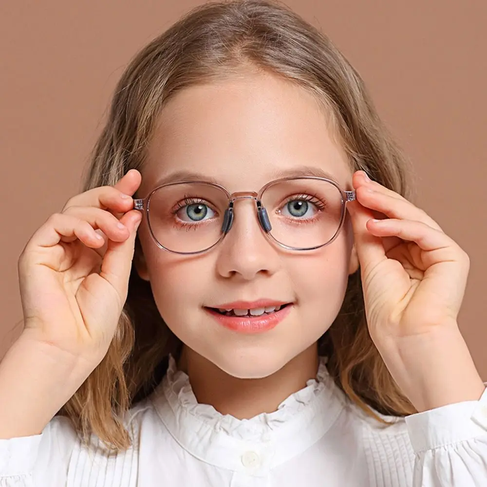 Anti-Blaulicht-Kinderbrille, Augenschutz, Computer, bequeme Brille, TR90, Online-Kurse, ultraleichter Rahmen – Detail 6