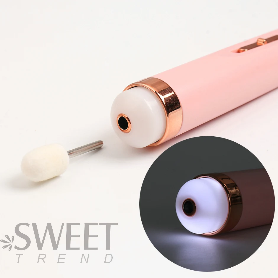 Electric Nail Drill Professional Electric Nails Drill Kit Remover Dead Skin Grind Polish Pen Portable Milling Cutter Manicure Pedicure Equipment S91