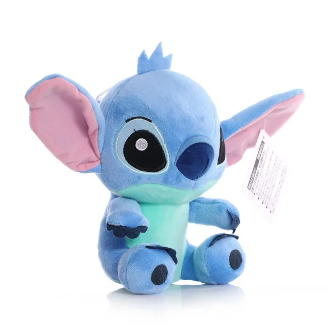 20cm Stitch Plush Doll Original Anime Figures Lilo & Stitch Cute Stuffed Toys Movie Peripherals Soft Ornaments Gifts 4