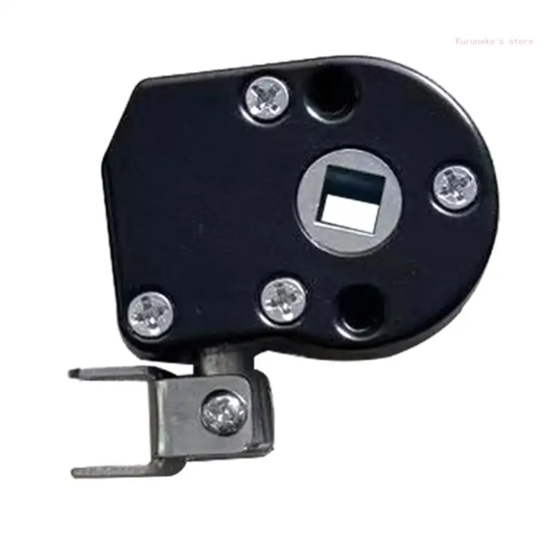 Awning Gearbox Parts Awning Crank Adjustable Replacement Aluminium Manual Worms Gear for Easy Use and Setups Outdoor Parasol Height Control Umbrella Crank Handle