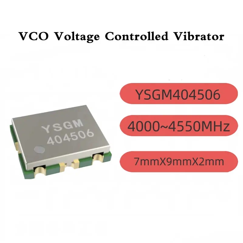 50 개/몫 VCO YSGM404506 4000-4550MHz 전압 제어 발진기