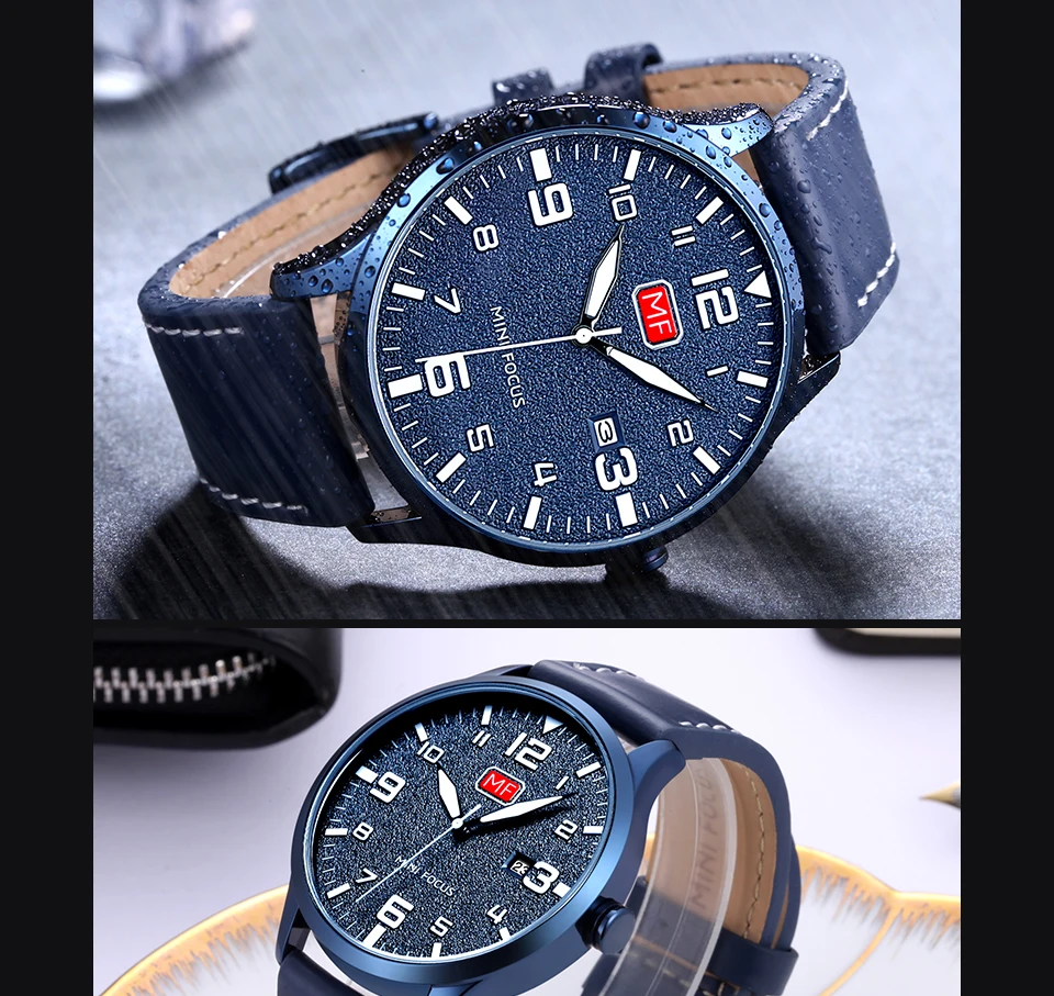 MINI FOCUS Quartz Watch for Men Waterproof_voghion.com