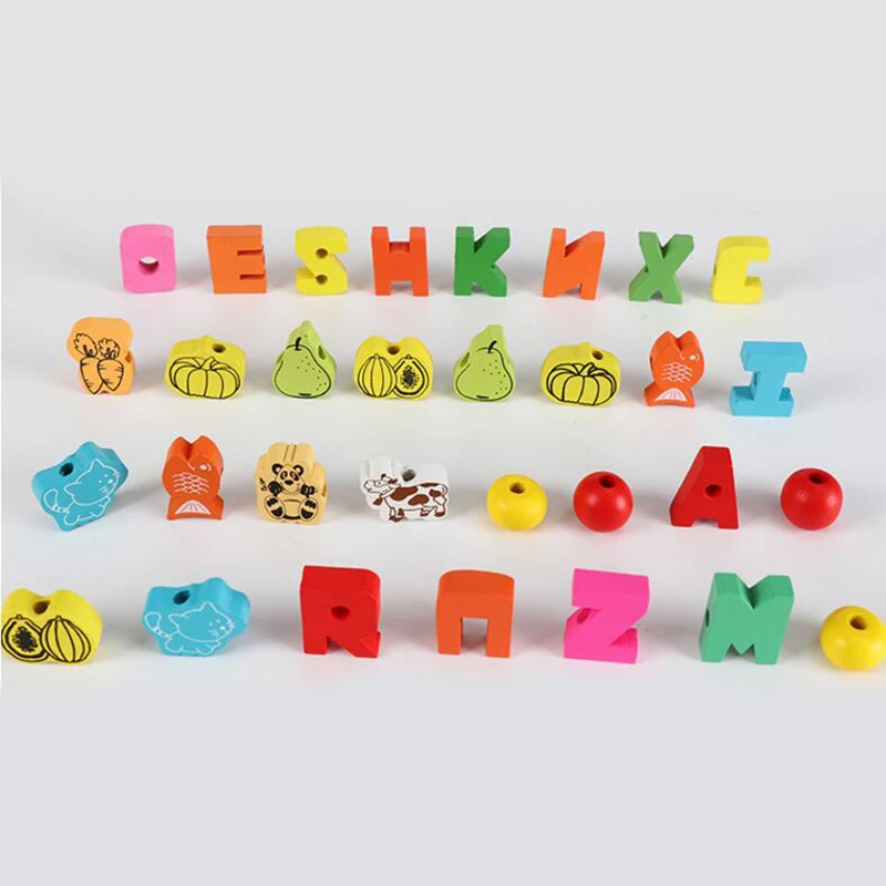 Educational Toys 26pcs Wooden Toys for Kids