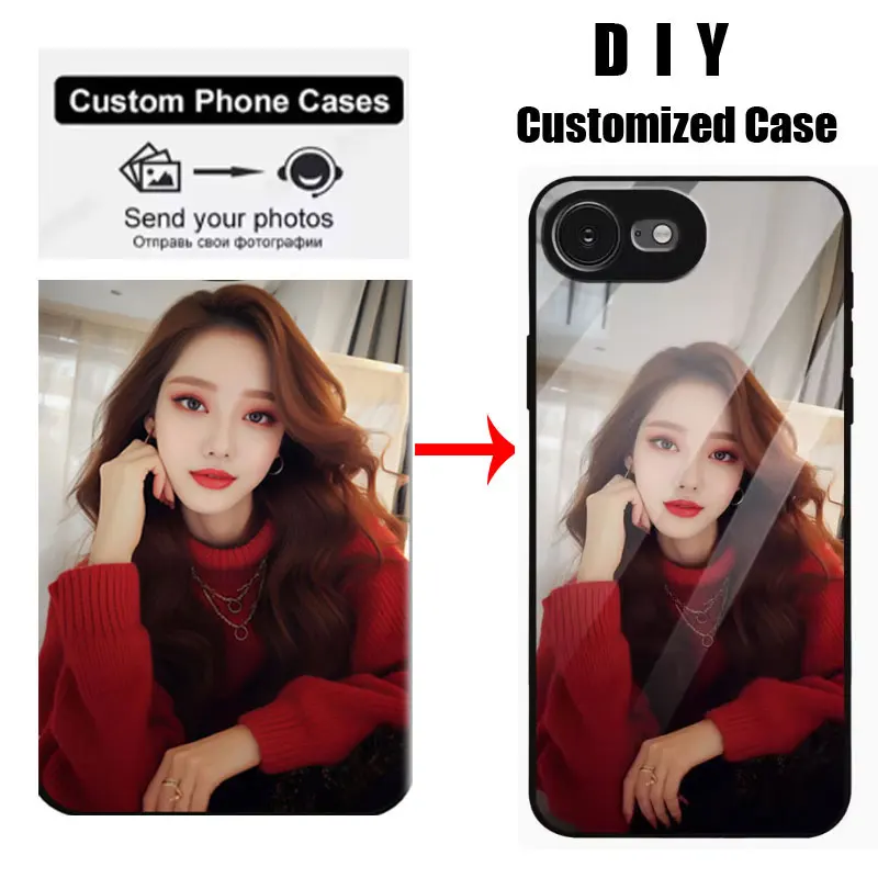 Custom Silicone Soft TPU Phone Case - DIY Picture, Full Protection Cover