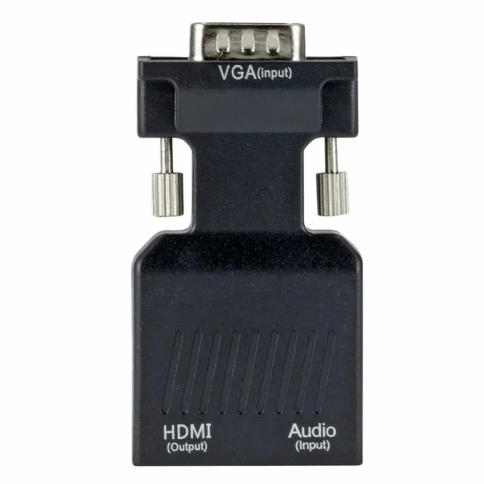 Vga to hdmi converter 1080P VGA to HDMI-compatible Video Converter With 3.5Mm Audio Cable Male To Female Adapter For PC Laptop To Monitor