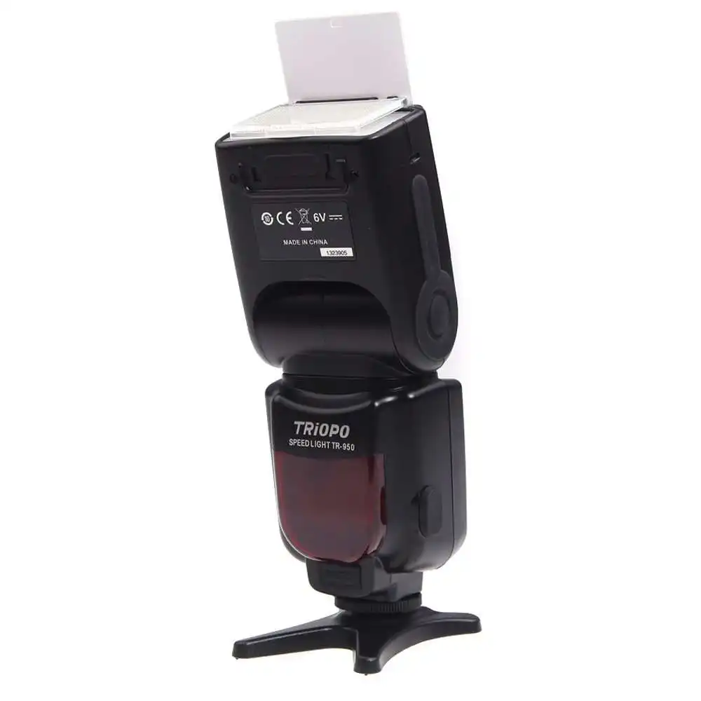 Triopo Tr-950 Flash Light Speedlight Speedlite Universale Per Fujifilm Olympus Nikon Canon 650D 550D 450D 1100D 60D 7D 5D Camera