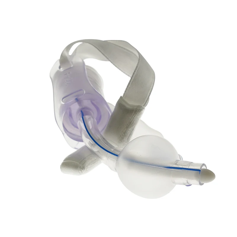 BamuCare 1PC Tracheostomy Tube Medical Grade PVC EO Sterilized Disposable Standard Tracheostomy Tube with Cuff 5