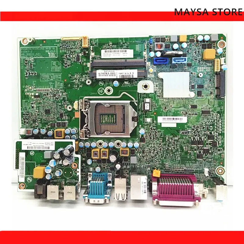 

674783-001 для HP RP7800 POS материнская плата 851604-001 1PIQ67H материнская плата 100% протестирована Полная работа