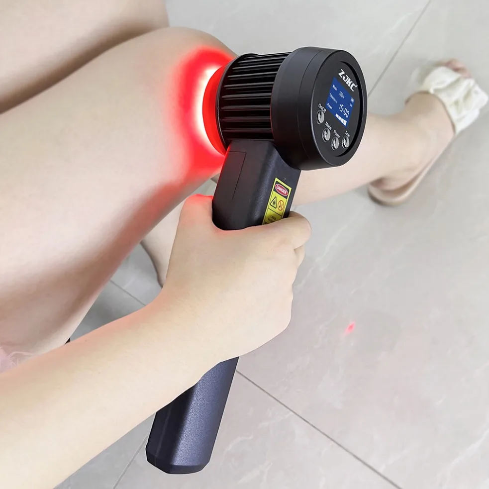 

ZJKC 8W Powerful Laser 650nm 808nm Handheld Cold Laser Therapy Pain Relief Device for Shoulder Knee Full Body Laser Treatment