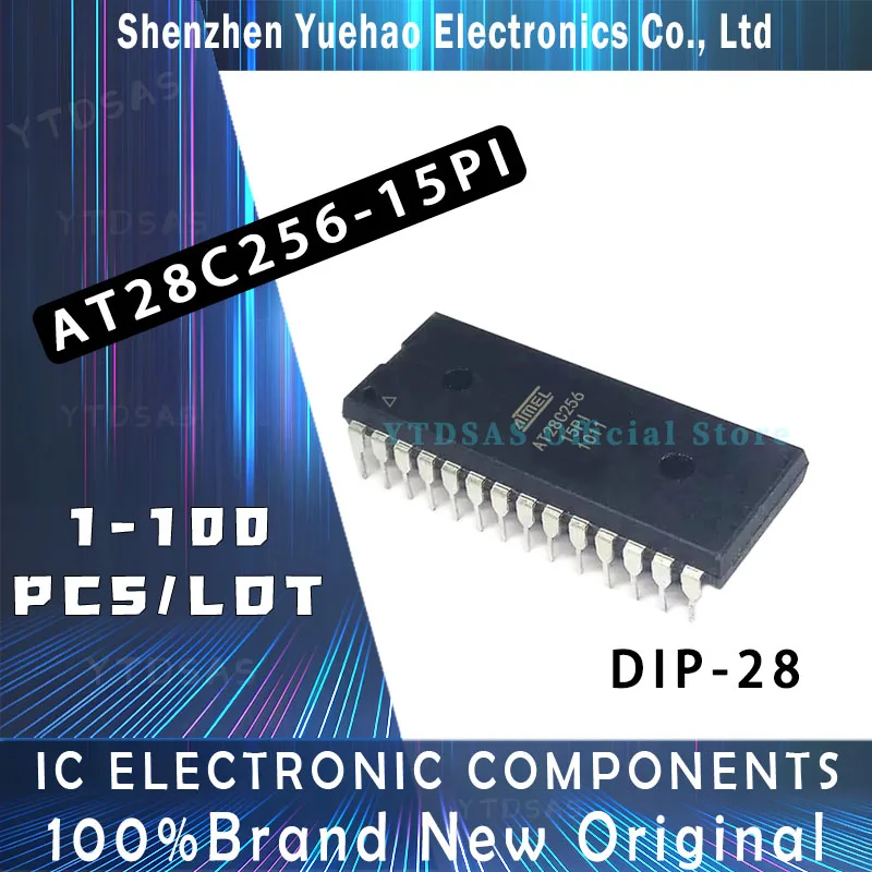 Memoria EEPROM Atmel DIP-28 Circuito Integrato IC AT28C256-15PU DIP-28 - Memoria EEPROM Atmel, Nuovo Di Qualità Chip DIP-28 Nuovo Qualità - Foto 12